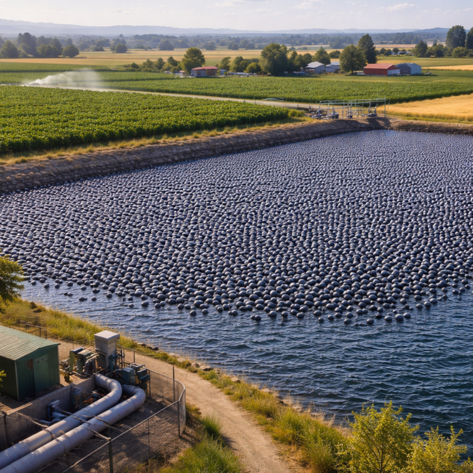 Irrigation & Agricultural ReservoirsWater conservation, wildlife deterrence, and surface protection.